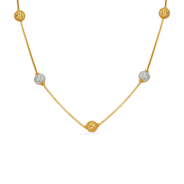 Tanishq 22 KT Gold Chain for Women