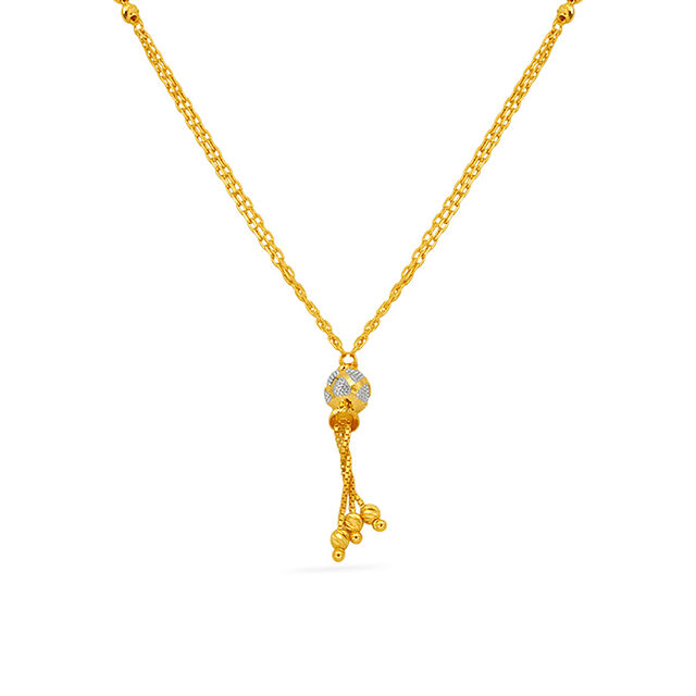 Tanishq 22KT Gold Chain for Women