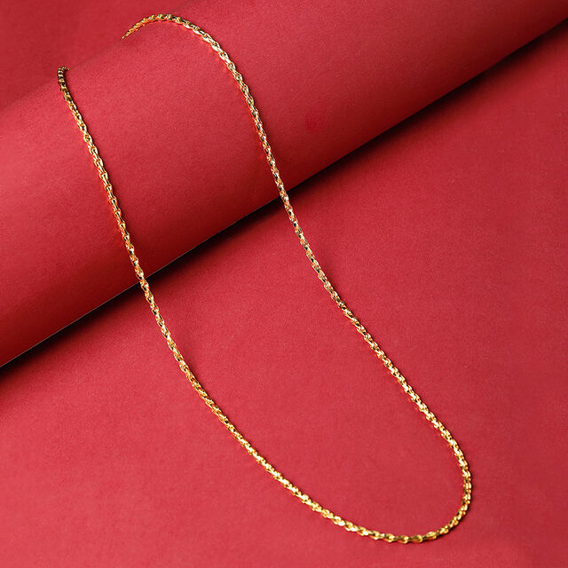 Tanishq 22 Karat Gold Chain for Women 