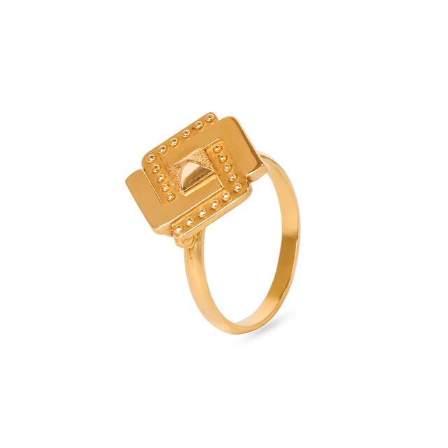 Tanishq 22KT Gold Finger Ring for Women 2