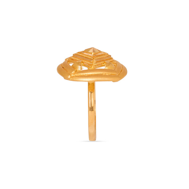 Tanishq 22KT Gold Finger Ring for Women 3