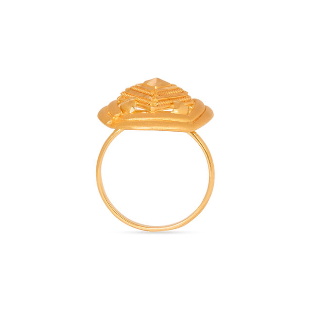 Tanishq 22KT Gold Finger Ring for Women 4