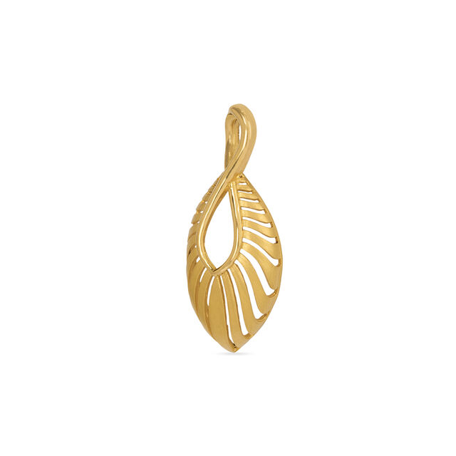 Tanishq 22KT Gold Pendant for Women 2