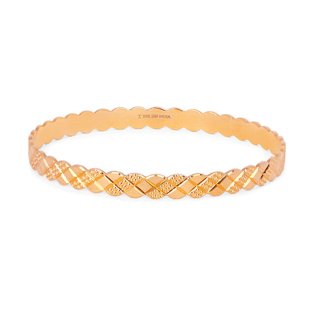 Tanishq 22KT Gold Bangle for Women 