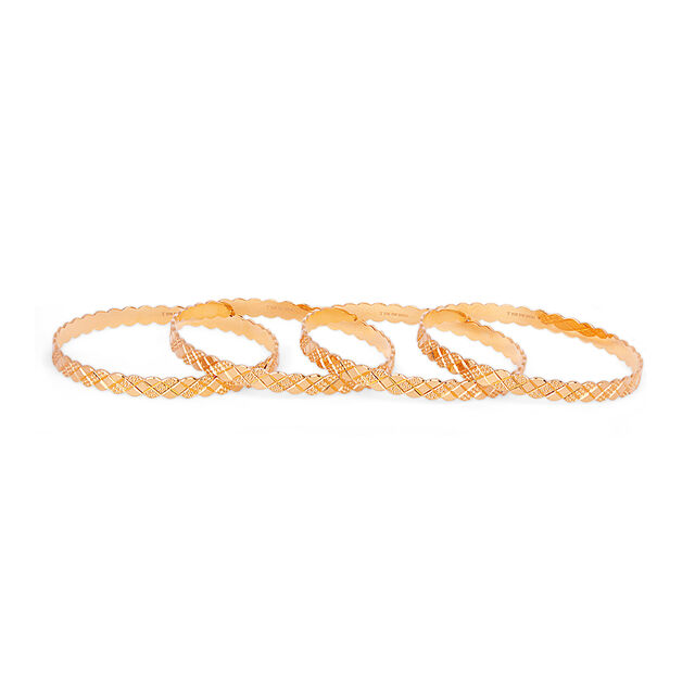 Tanishq 22KT Gold Bangle for Women 2