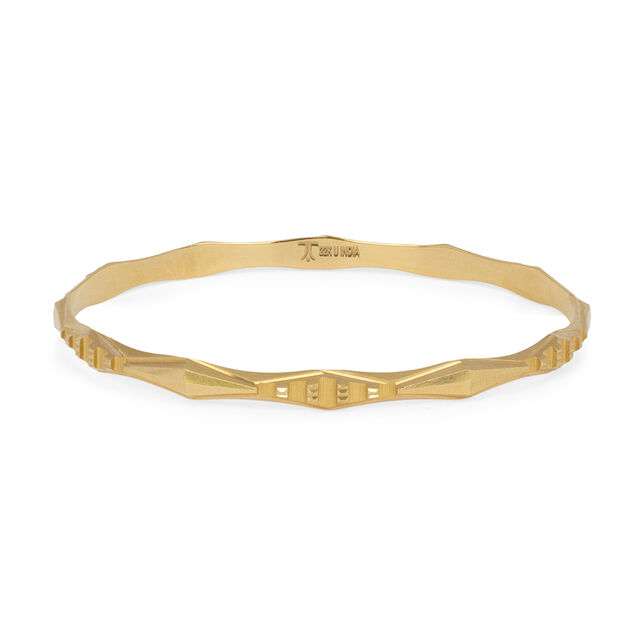 Tanishq 22KT Gold Bangle for Women 