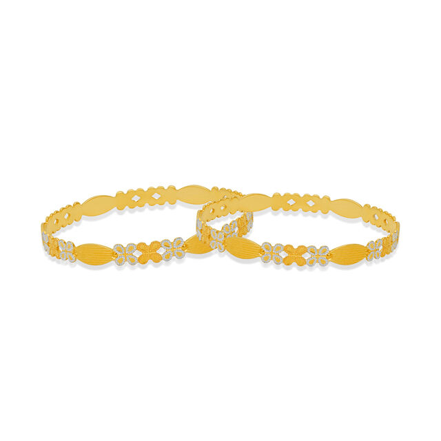Tanishq 22 KT Gold Bangle for Women 4