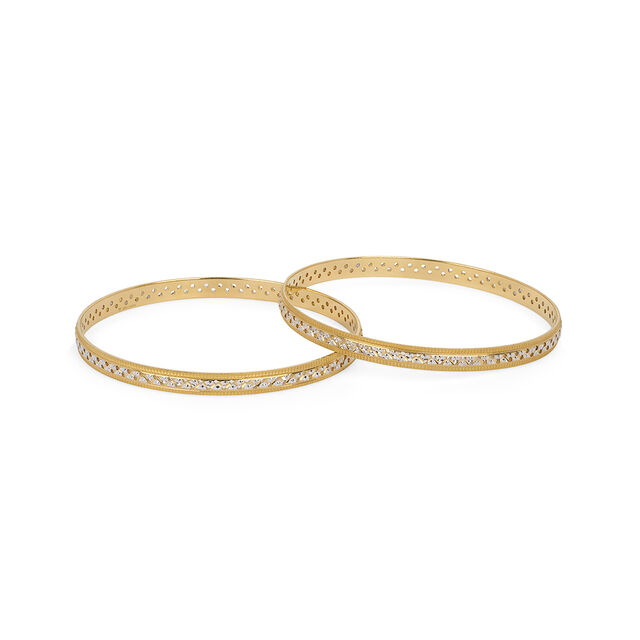 Tanishq 22KT Gold Bangle for Women 2