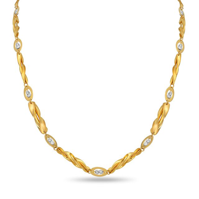 Tanishq 22KT Gold Necklace Set for Women 2