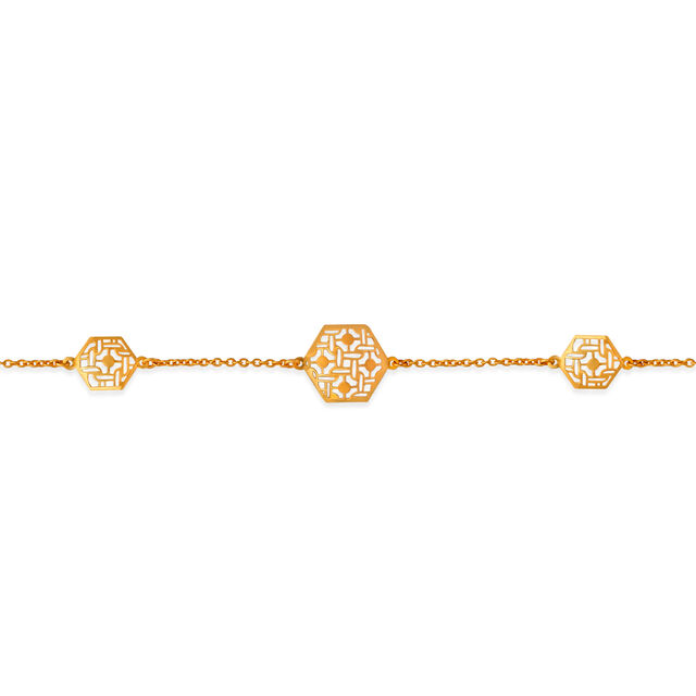 Tanishq 22 KT Gold Bracelet for Women