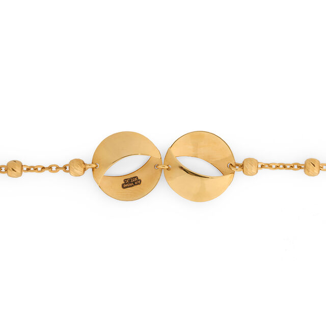 Tanishq 22KT Gold Bracelet for Women 4