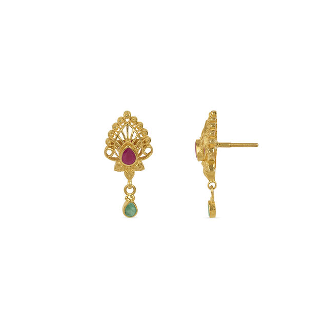 Tanishq 22KT  Earrings for Women 2