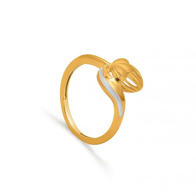 Tanishq 22KT Gold Finger Ring for Women