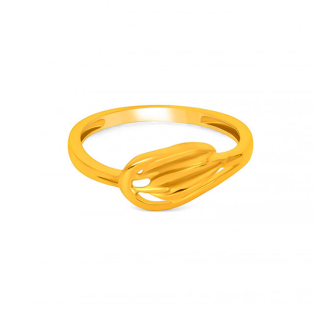 Tanishq 22KT Gold Finger Ring for Women