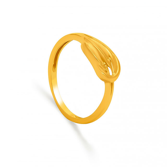 Tanishq 22KT Gold Finger Ring for Women