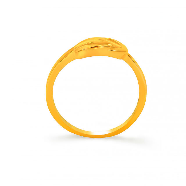 Tanishq 22KT Gold Finger Ring for Women