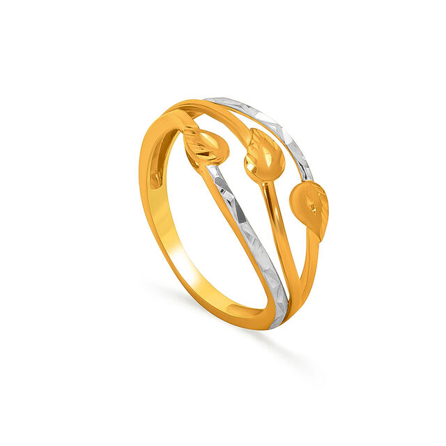 Tanishq 22KT Gold Finger Ring for Women
