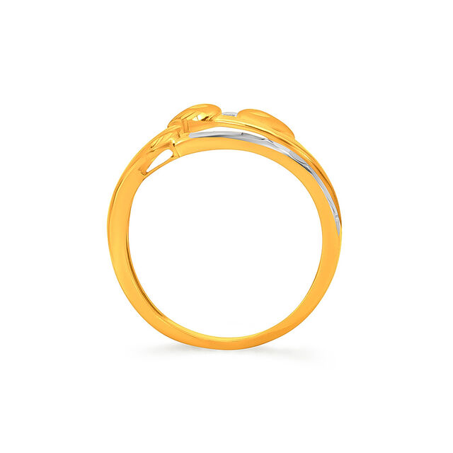 Tanishq 22KT Gold Finger Ring for Women