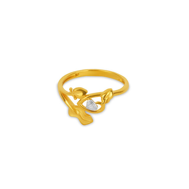 Tanishq 22 Karat Gold Finger Ring for Women