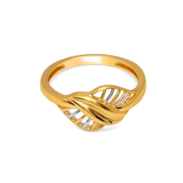 Tanishq 22KT Gold Finger Ring for Women