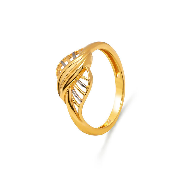 Tanishq 22KT Gold Finger Ring for Women