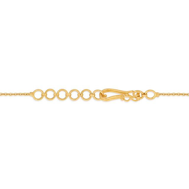 Tanishq 22KT  Pendant with Chain for Women 3