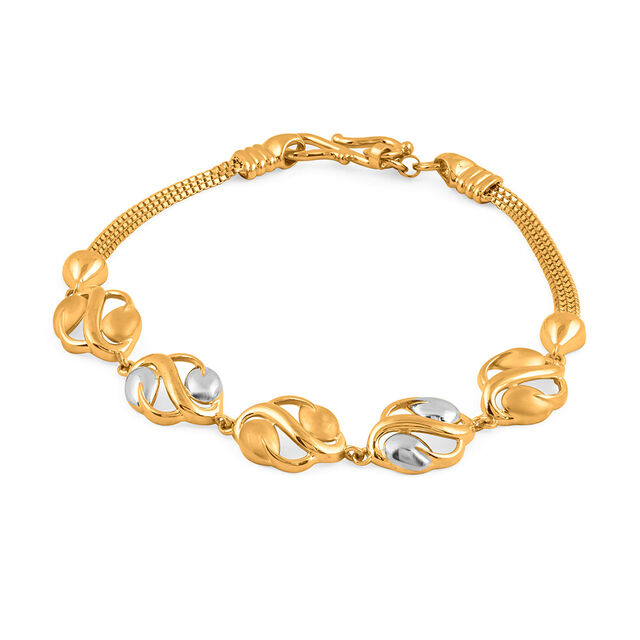 Tanishq 22KT Gold Bracelet for Women 