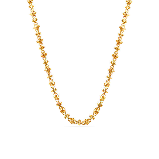 Tanishq 22KT Gold Chain for Women