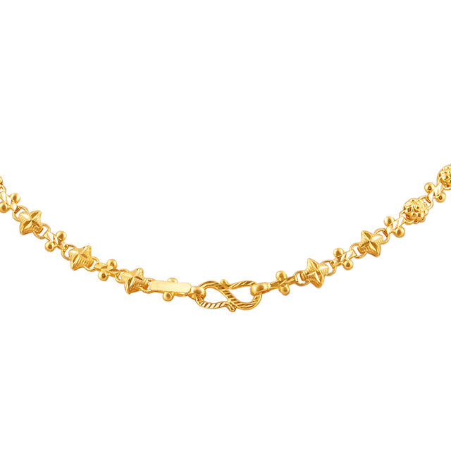 Tanishq 22KT Gold Chain for Women