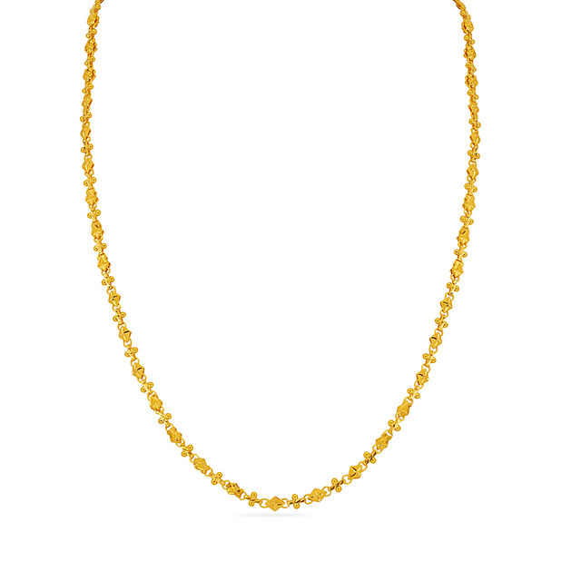 Tanishq 22KT Gold Chain for Women