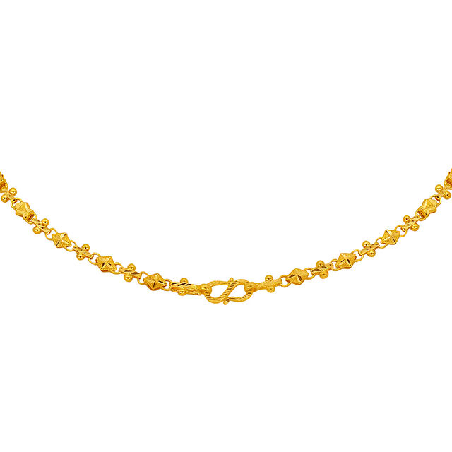 Tanishq 22KT Gold Chain for Women