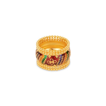 Tanishq 22KT Gold Finger Ring for Women