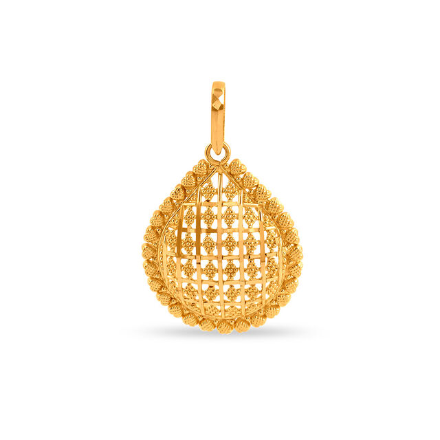 Tanishq 22 KT Gold Pendant for Women