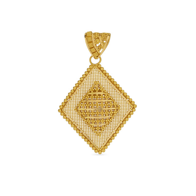 Tanishq 22KT  Gold Pendant  for Women 
