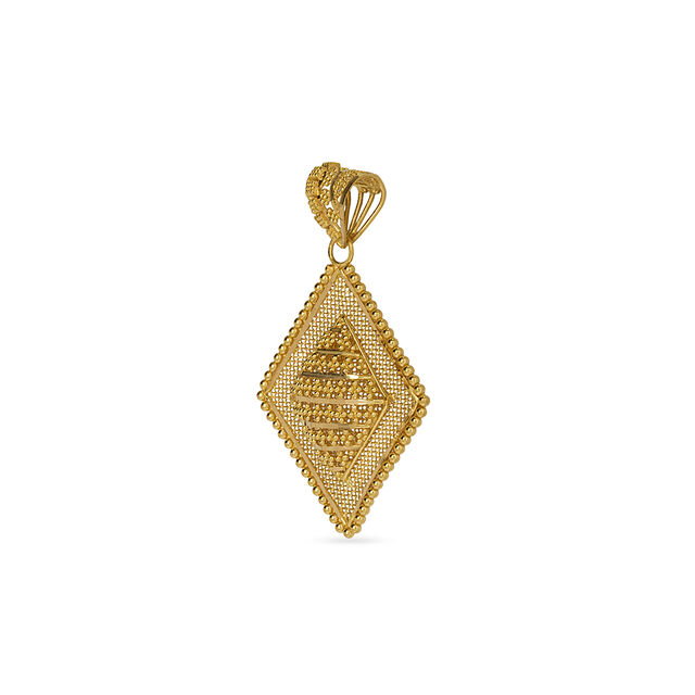 Tanishq 22KT  Gold Pendant  for Women 2