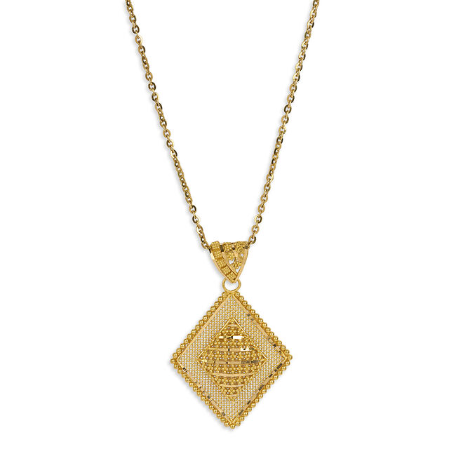 Tanishq 22KT  Gold Pendant  for Women 3