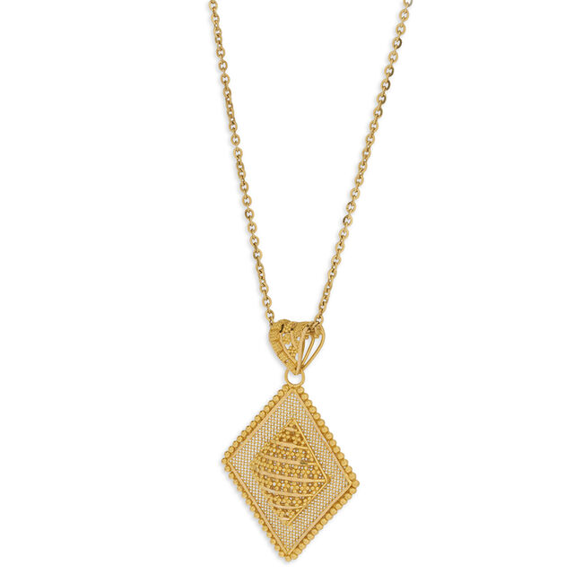 Tanishq 22KT  Gold Pendant  for Women 4