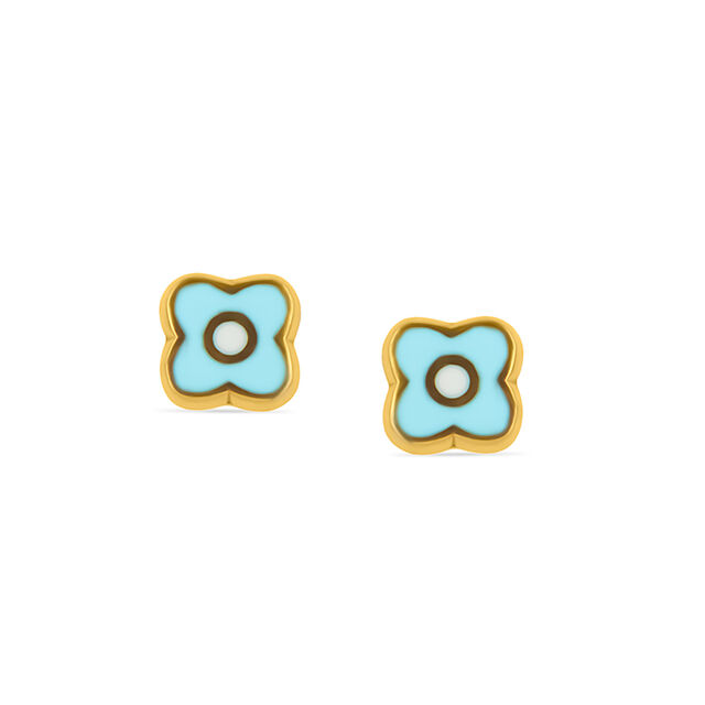Tanishq 22KT Gold Earrings for Women 