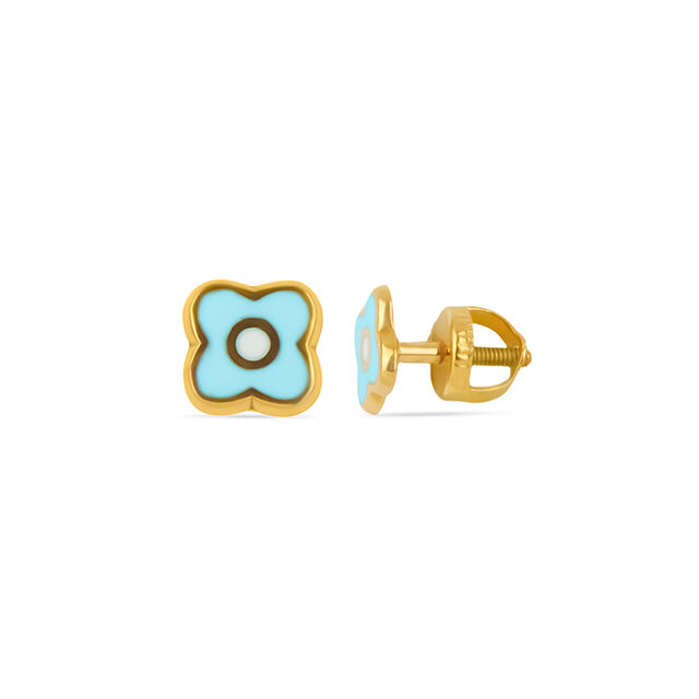 Tanishq 22KT Gold Earrings for Women 2