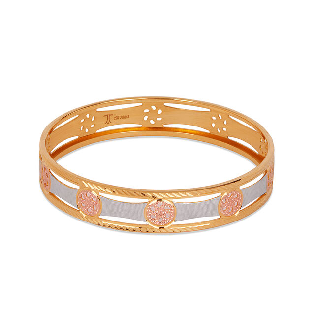 Tanishq 22KT Gold Bangle for Women 