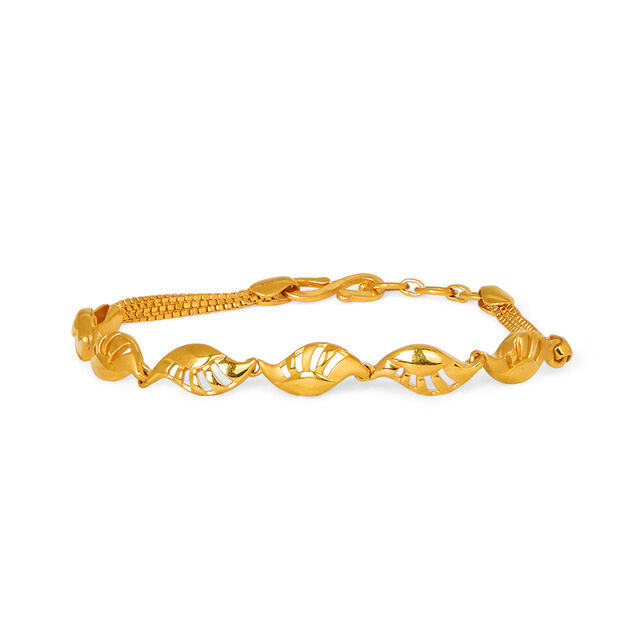 Tanishq 22KT  Gold Bracelet  for Women 