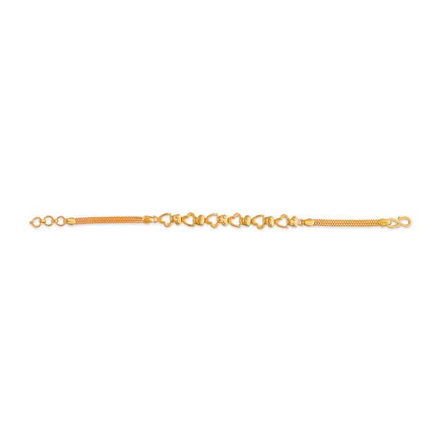 Tanishq 22KT Gold Bracelet for Women 