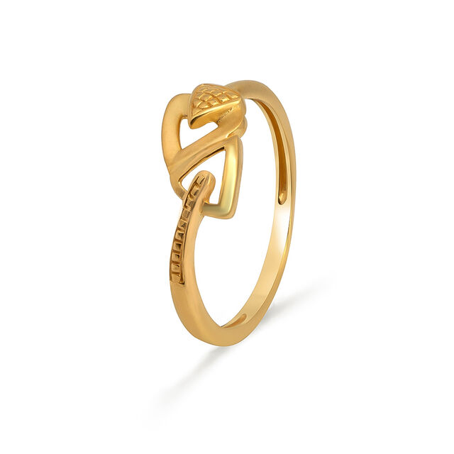 Tanishq 22KT Gold Finger Ring for Women
