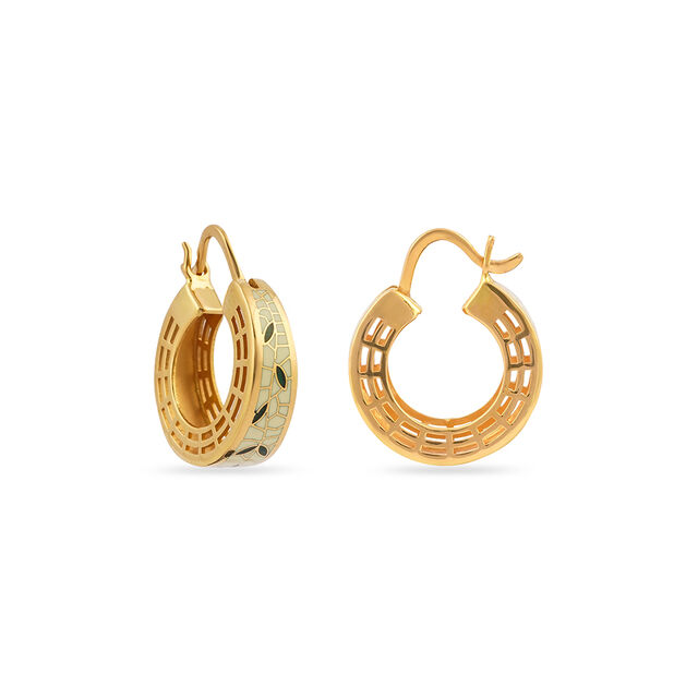 Tanishq 22KT  Gold Earrings  for Women 2