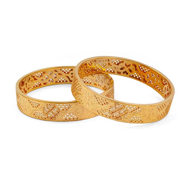 Tanishq 22KT Gold Bangle for Women