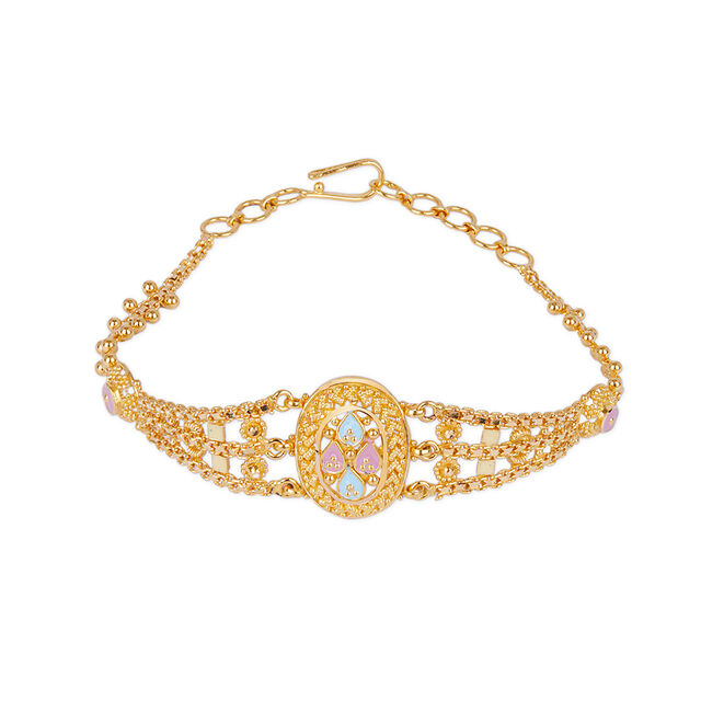 Tanishq 22KT Gold Bracelet for Women 