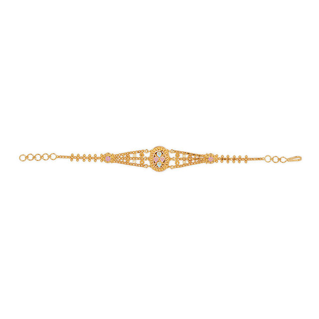 Tanishq 22KT Gold Bracelet for Women 3