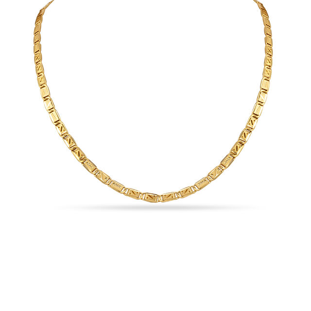 Tanishq 22KT Gold Chain for Women 