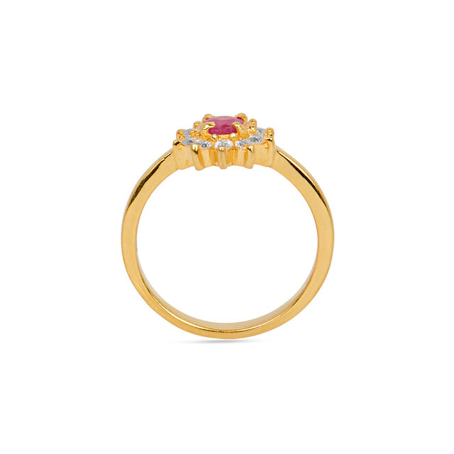 Ruby Halo Ring 4
