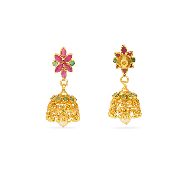 Tanishq 22KT  Earrings for Women 4